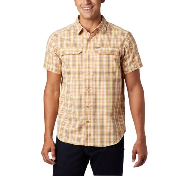 Columbia Silver Ridge 2.0 Multi Plaid Short Sleeve, Camisa Multicolor Para Hombre | 517046-QXL